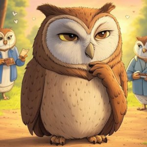 Anthropomorphism vs. Anthropopathism: Owl Style
