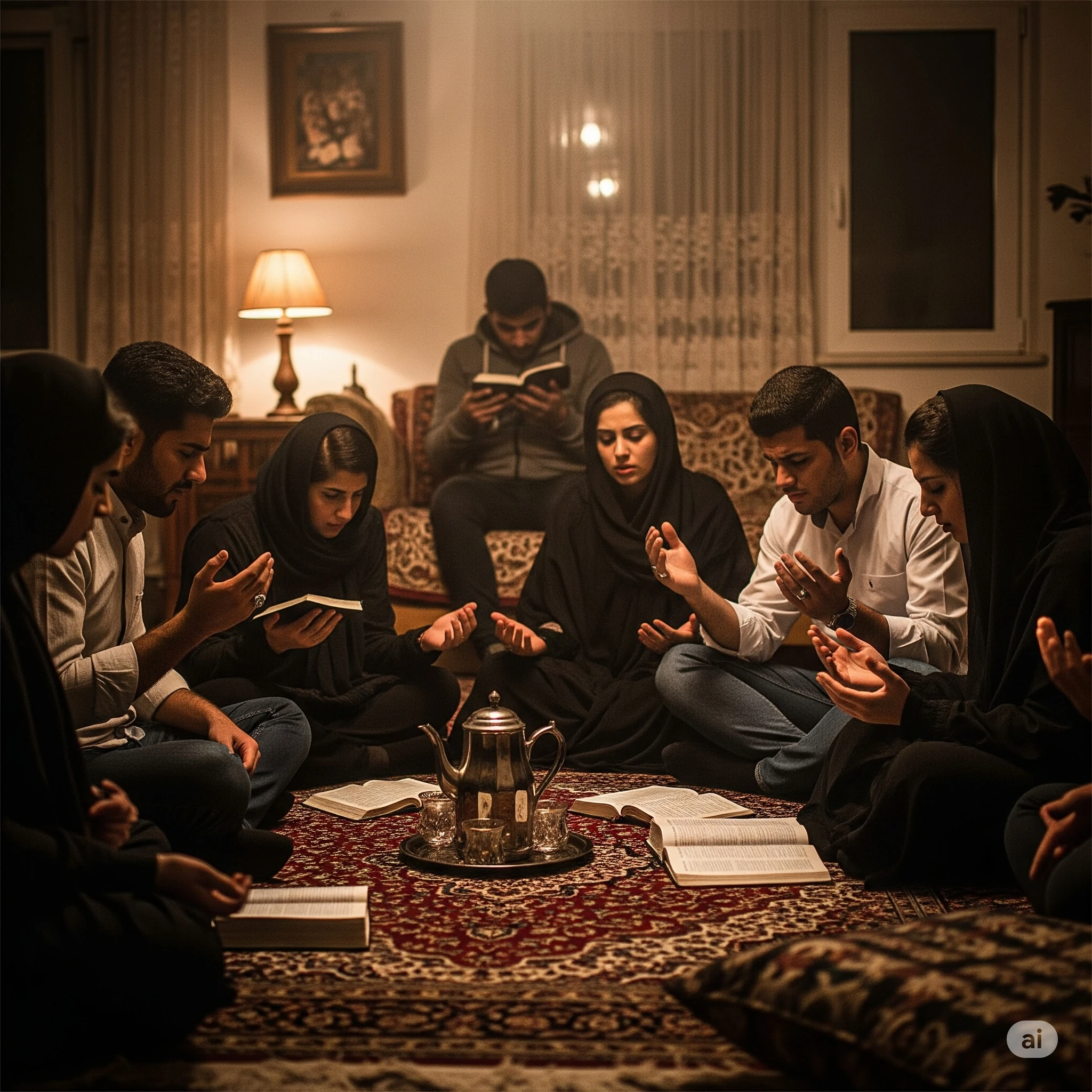 جامعه ایرانی در دعا گروه ایرانی و خبر خوش عیسی در ایران، دعا و مطالعه کتاب مقدس