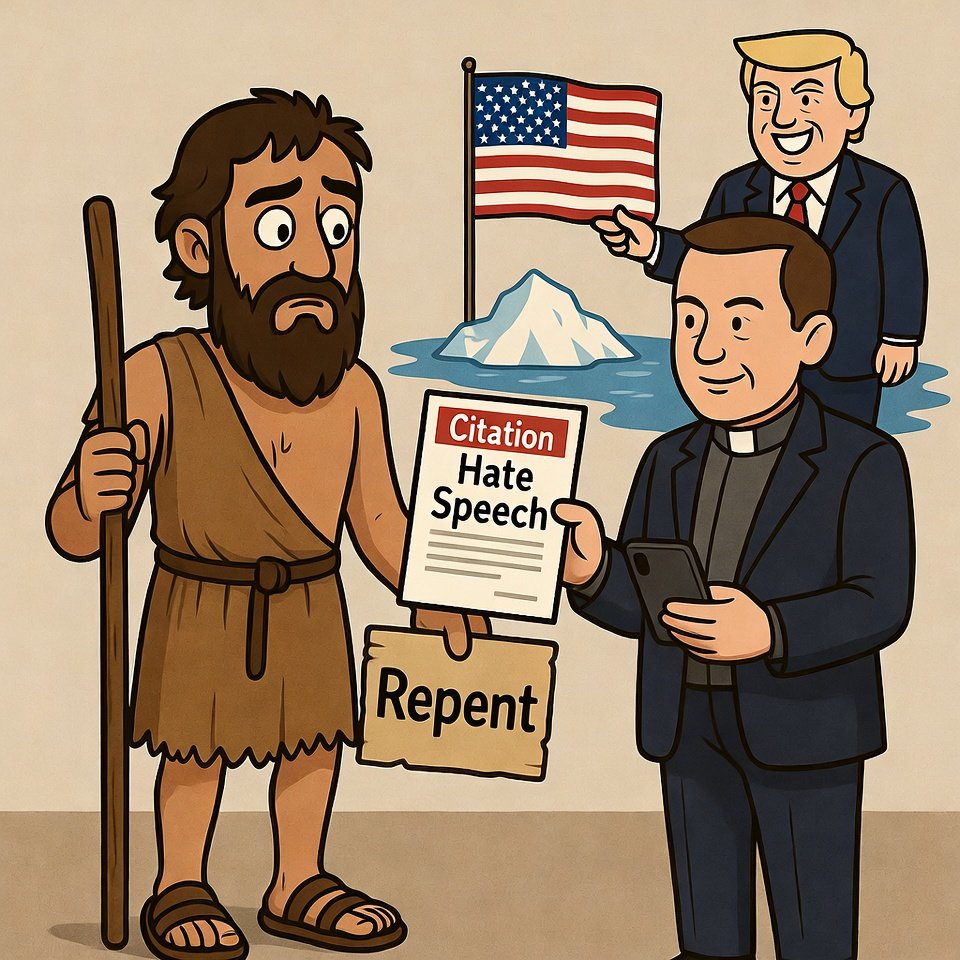 Did John the Baptist Use Hate Speech? Trump Buying Greenland & Worldview Wars