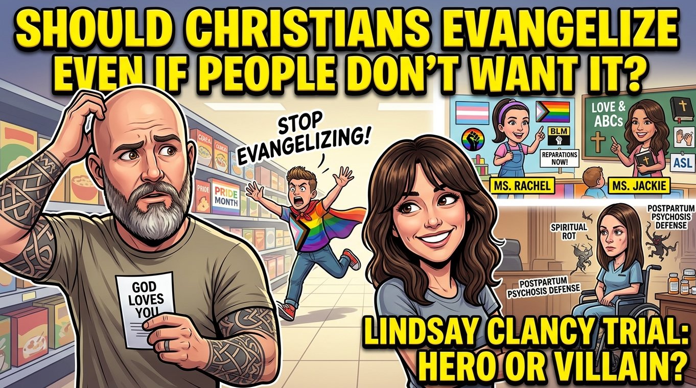 Should Christians Evangelize Even If People Don’t Want It? + Lindsay Clancy Trial: Hero or Villain? featured image