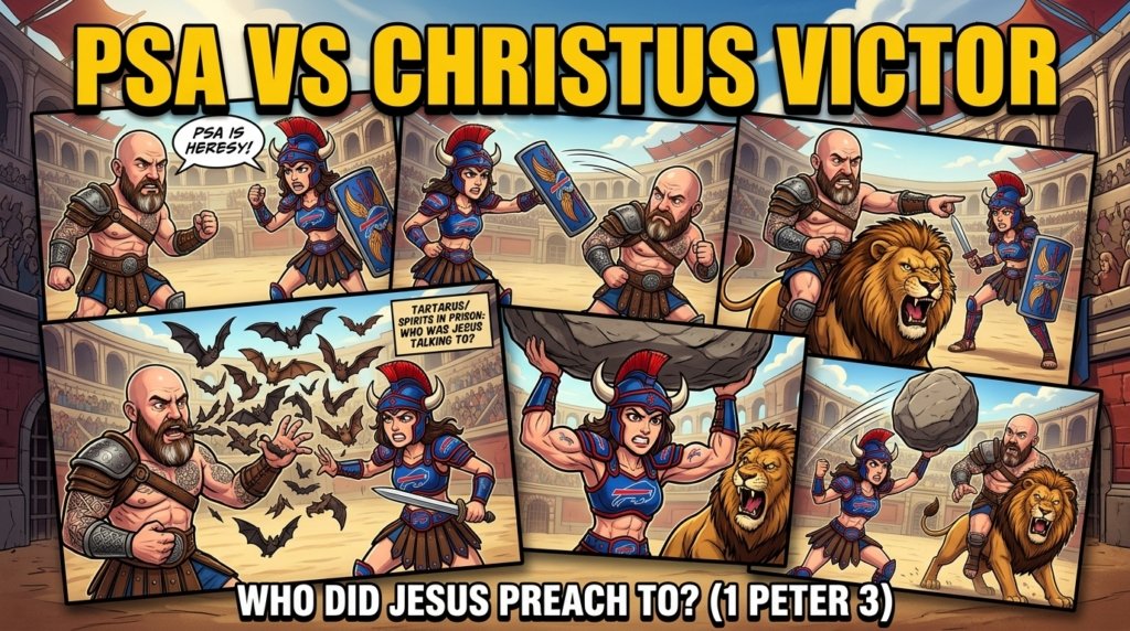PSA vs Christus Victor & Who Did Jesus Preach To in 1 Peter 3? (Spirits in Prison)
