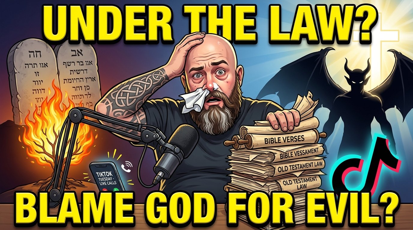 Are Christians Under the Law of Moses? & Can God Be Blamed for Evil? (Live Q&A) featured image