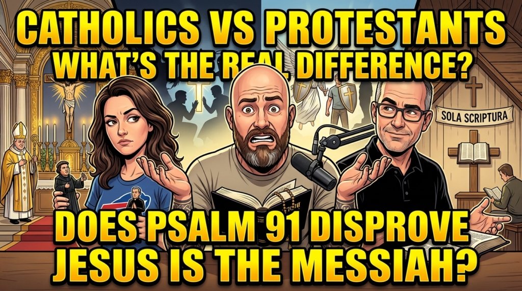 Catholics vs Protestants: What’s the Real Difference? + Does Psalm 91 Disprove Jesus as the Messiah?