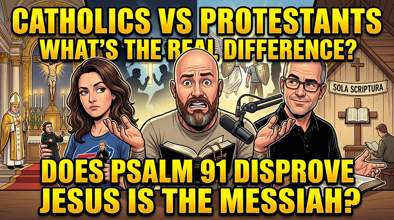 Catholics vs Protestants: What’s the Real Difference? + Does Psalm 91 Disprove Jesus as the Messiah? featured image