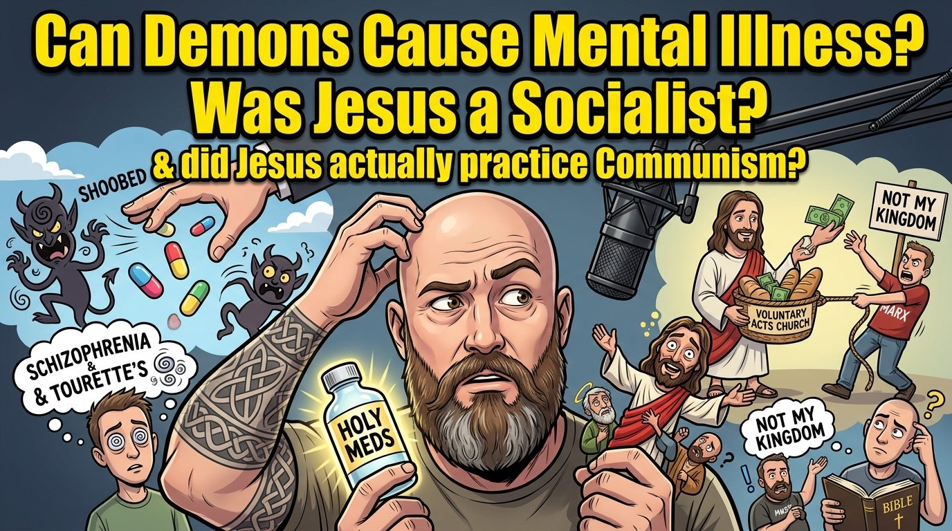 Can Demons Cause Mental Illness? & Was Jesus a Socialist? featured image