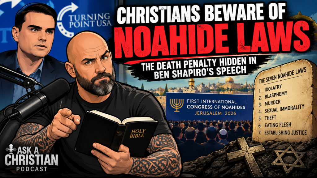 Noahide Laws EXPOSED: The Death Penalty Hiding in Ben Shapiro’s Speech